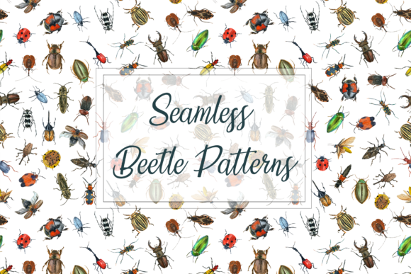 Beetle Seamless Patterns