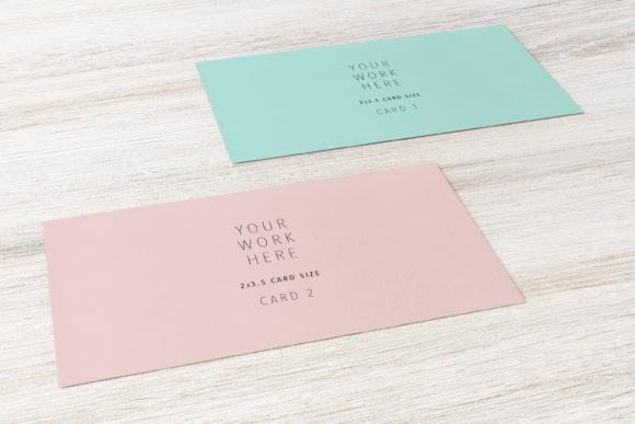 Business Card Mockup - 4 and Business Cards