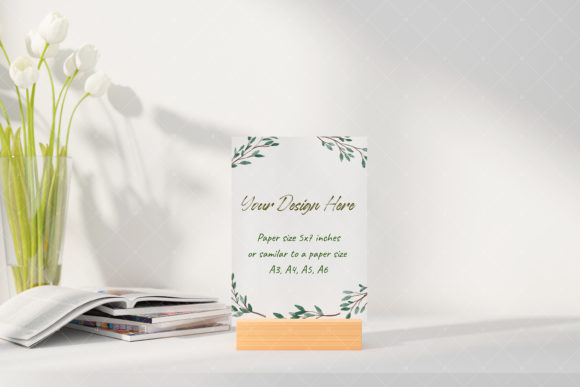 Postcard Greeting Card Mockup 2 & Gift Cards Amp
